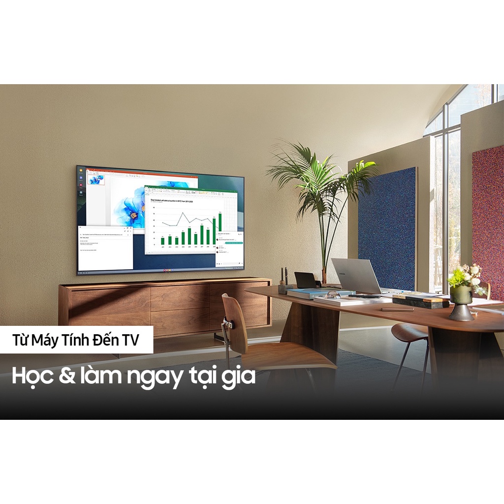 Smart Tivi Samsung 4K Crystal UHD 65 inch UA65AU7700KXXV