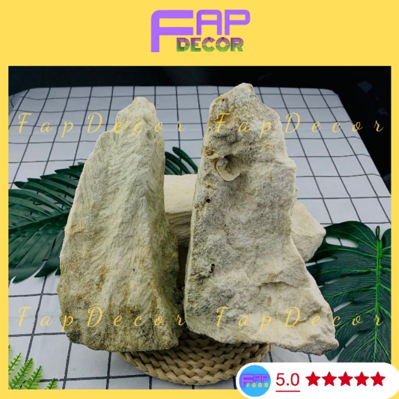 Đá Thủy Sinh, Đá Vôi Trang Trí Bể Cá Làm Hòn Non Bộ, Làm Vườn Trang Trí Nhà Cửa - FapFood