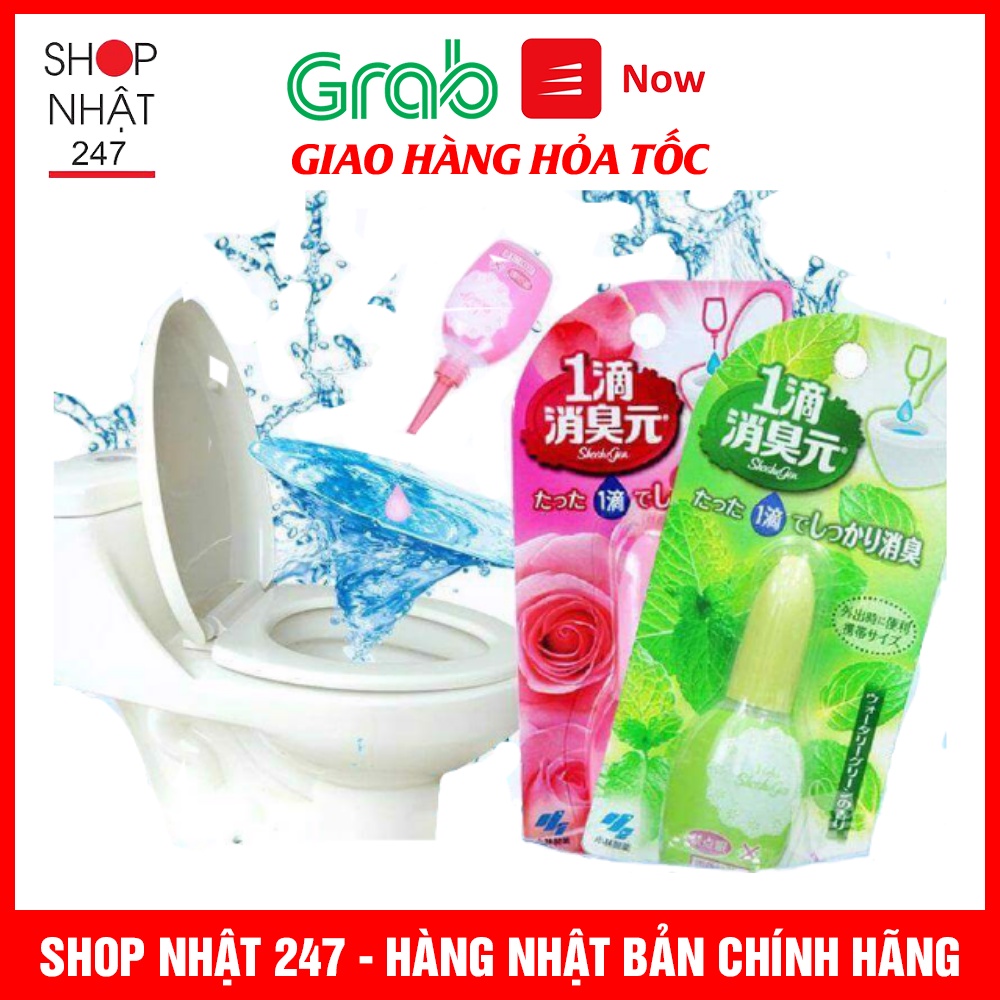 Nước nhỏ thơm bồn cầu Kobayashi Shoshugen 20ml Nội Địa Nhật Bản