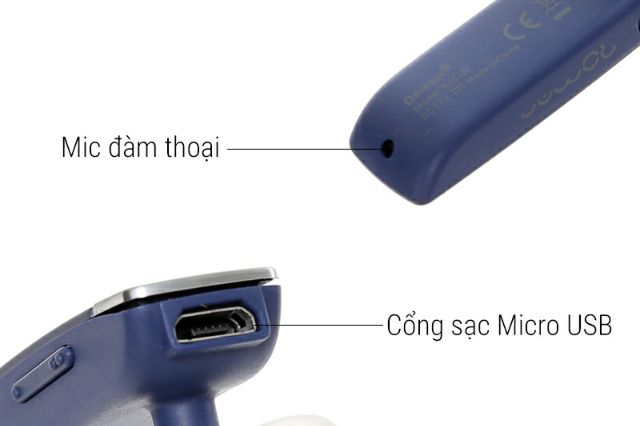 [Chính Hãng]🔴Tai nghe Bluetooth Roman R552N Xanh [Đã Sử Dụng]