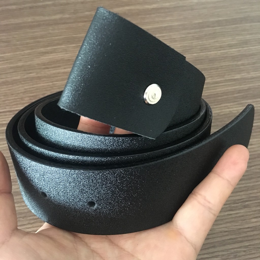 MANG ĐC KHOẢNG 2 NĂM - Dây thắt lưng nam KO KÈM ĐẦU KHOÁ rẻ siêu bền