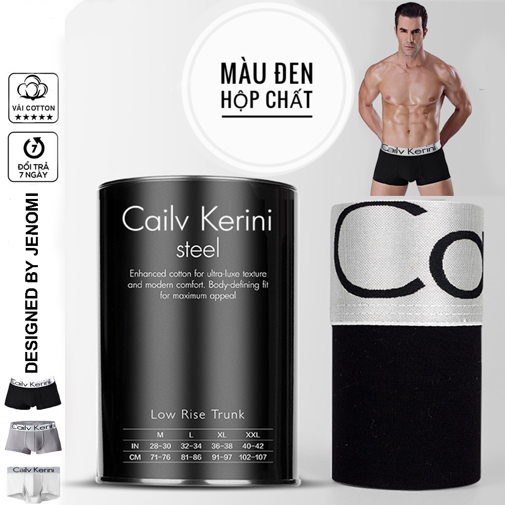 Quần lót BOXER nam vải cottton tự nhiên thoáng khí,co giãn cao cấp, Sịp đùi nam boxer kháng khuẩn