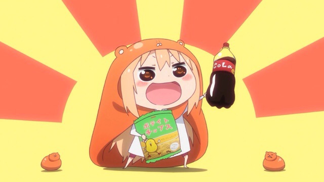 Poster anime umaru 1-5 tấm khổ a4 nhiều mẫu