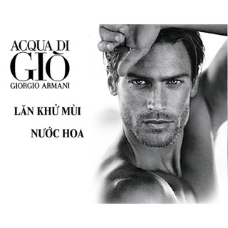 Lăn khử mùi nước hoa acqua - di giò