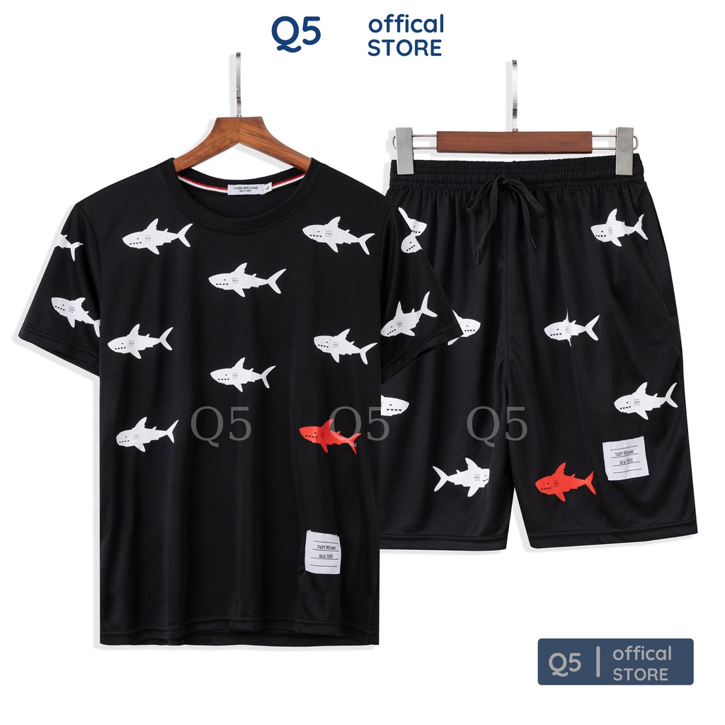 Bộ Thun Thời Trang Thể Thao Nam Hè chất liệu thun lạnh cao cấp