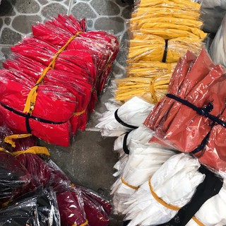 Áo sơ mi chéo ngực thắt nơ