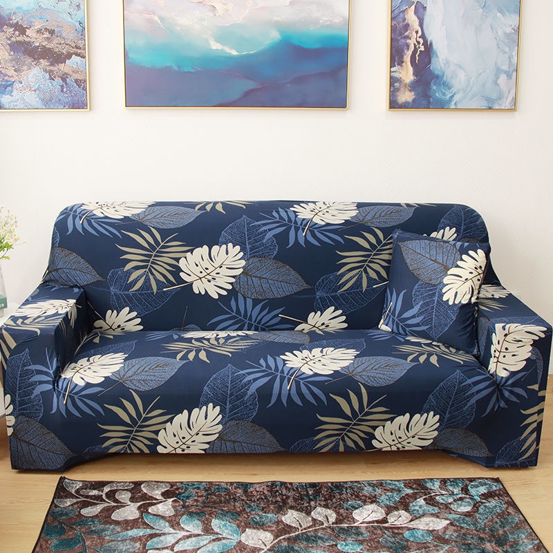 Vỏ Bọc Ghế Sofa 1 / 2 / 3 / 4 Người Đàn Hồi Chống Trượt Phong Cách Bắc Âu