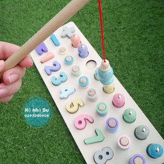 Bảng học số và câu cá đa năng