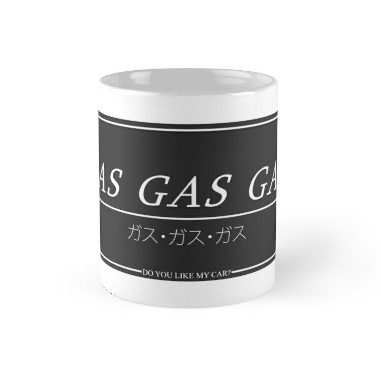 Cốc sứ in hình -Gas Gas Gas Initial D MS360