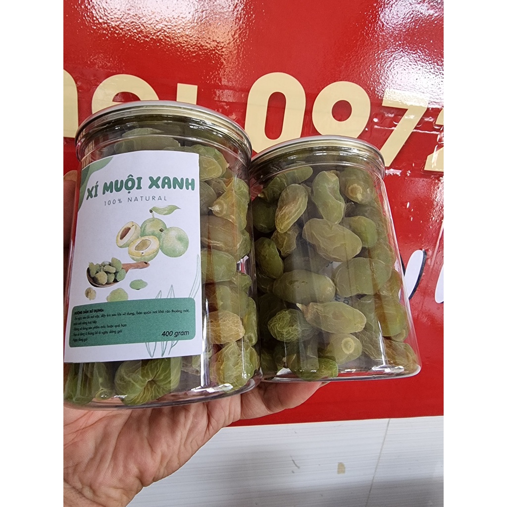 Xí Muội Xanh - Hủ pét 540ml 400g