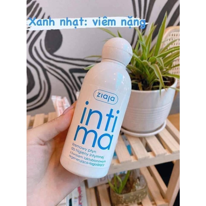 [Chính hãng] Dung Dịch Vệ Sinh Ziaja Intima 200ml - Xanh dương (viê.m nặng)