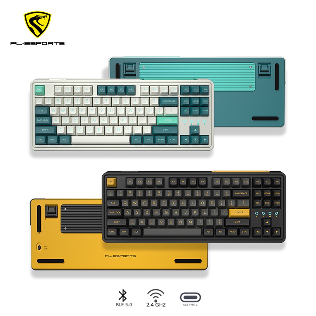 Bàn Phím Cơ FL CMK87 - 3 MODE / RGB / Hotswap