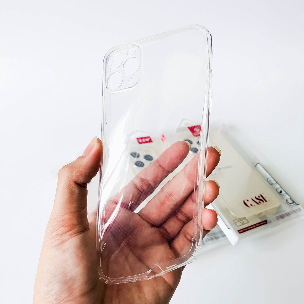 Ốp lưng dẻo siêu trong cho IP - Bảo vệ camera - Hàng cao cấp