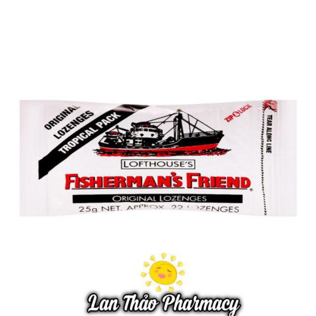 Kẹo cay con tàu không đường Fishermans Friend Citrus 25g