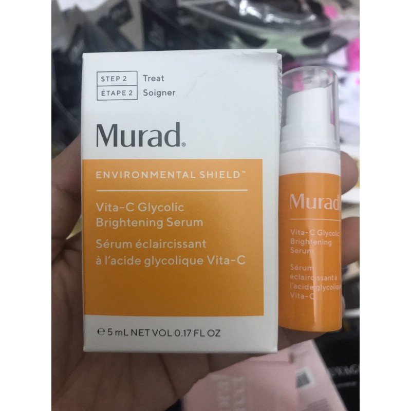 Tinh chất sáng da Murad Vita-C Glycolic Brightening Serum Mini 5ml