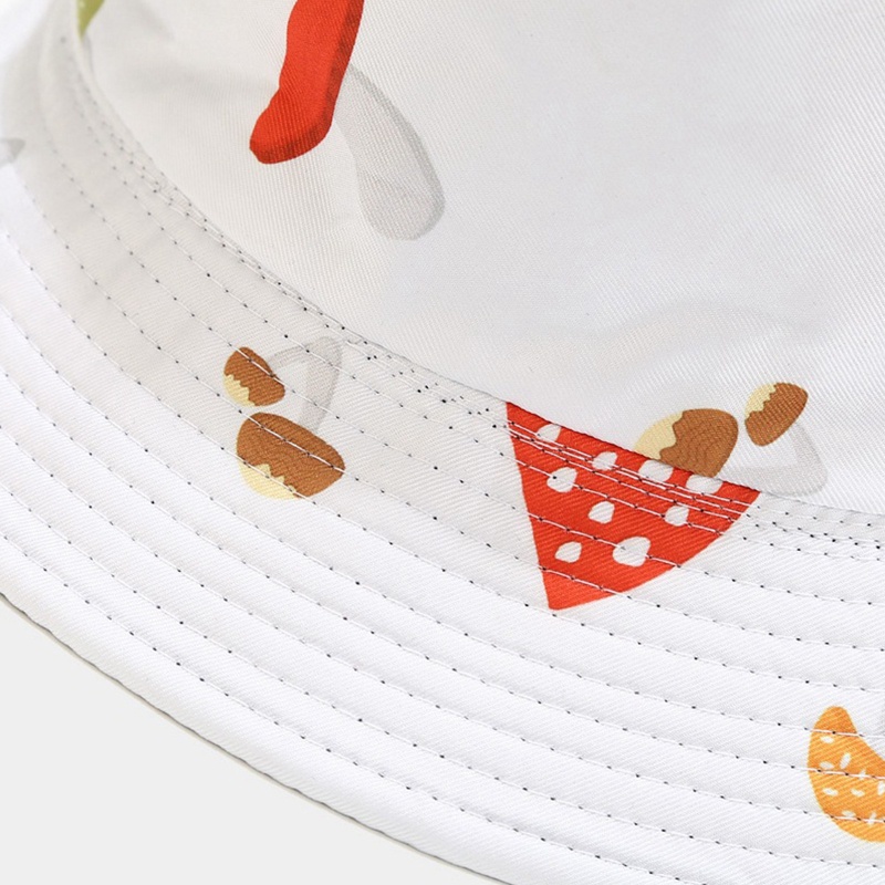 Nón Tai Bèo Hai Mặt Họa Tiết Nấm Thời Trang Xu Hướng Cho Cặp Đôi