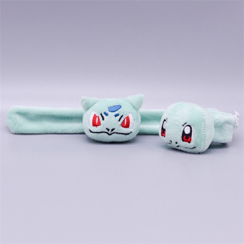 Vòng Đeo Tay Nhồi Bông Mềm Hình Pikachu Genie Rùa Pokemon Làm Quà Tặng Sinh Nhật Cho Bé