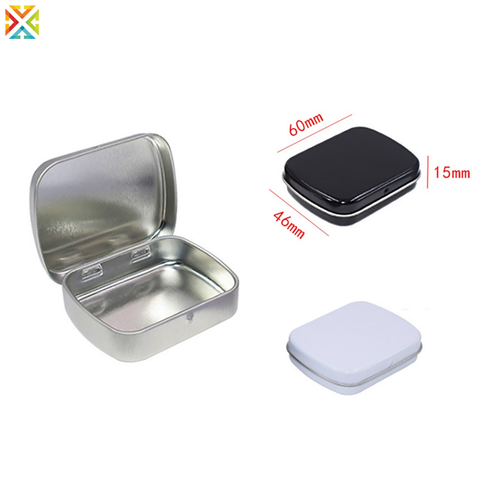Hộp Đựng Trà/Kẹo/Trang Sức Mini Bằng Kim Loại