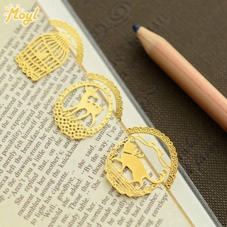 Thẻ đánh dấu sách bằng kim loại nhiều kiểu dáng đa dạng