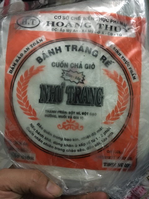 Bánh tráng rế Lốc 10 xấp 50 bánh