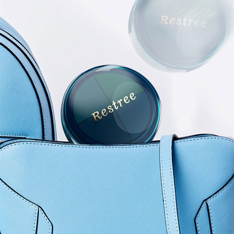 Hộp Đựng Thuốc 4 Ngăn Có Thể Gấp Gọn Tiện Dụng