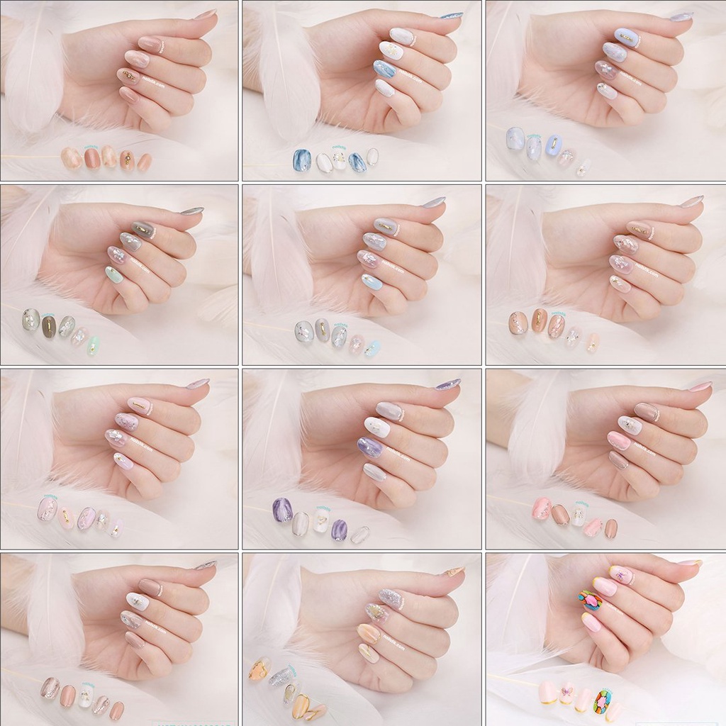 Móng úp thiết kế by NAILSTIK, thạch đủ màu