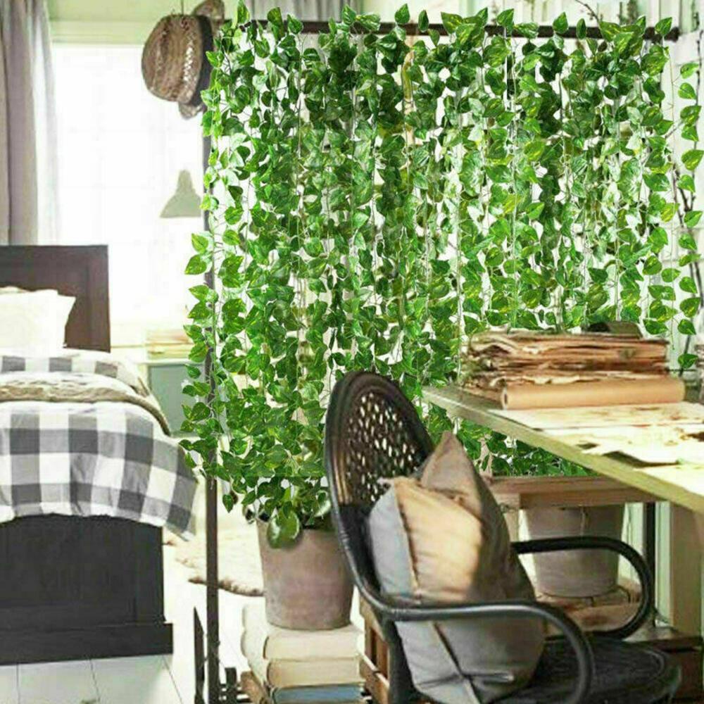 Nhánh Lá Thường Xuân Giả Dùng Trang Trí Tường