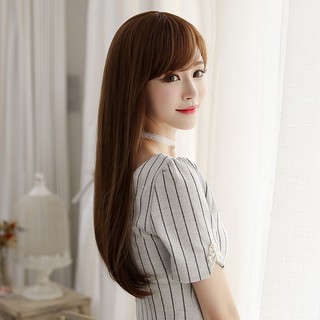 [tặng  lưới hình thật]TÓC GIẢNGUYÊN ĐẦU CỤP DÀI [ẢNH THẬT]