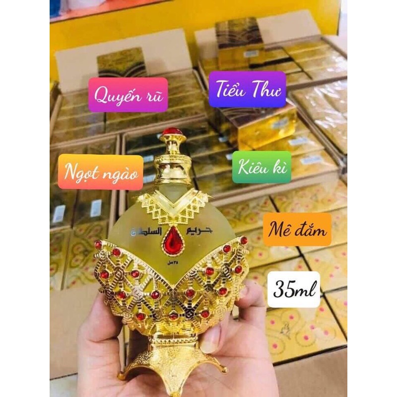 [Chính Hãng Loại 1] Tinh Dầu Dubai Công chúa Vàng , Nữ Hoàng Đỏ, nội địa | Thế Giới Skin Care