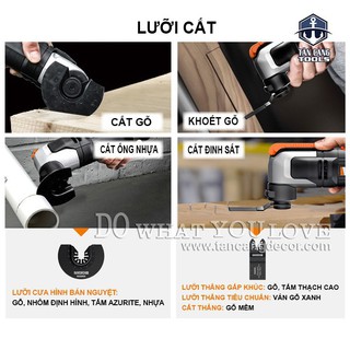 COMBO 4 LƯỠI CẮT RUNG WORX WA5092