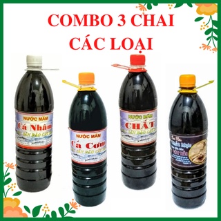 3 chai mắm chắt các loại_loại 1 lít