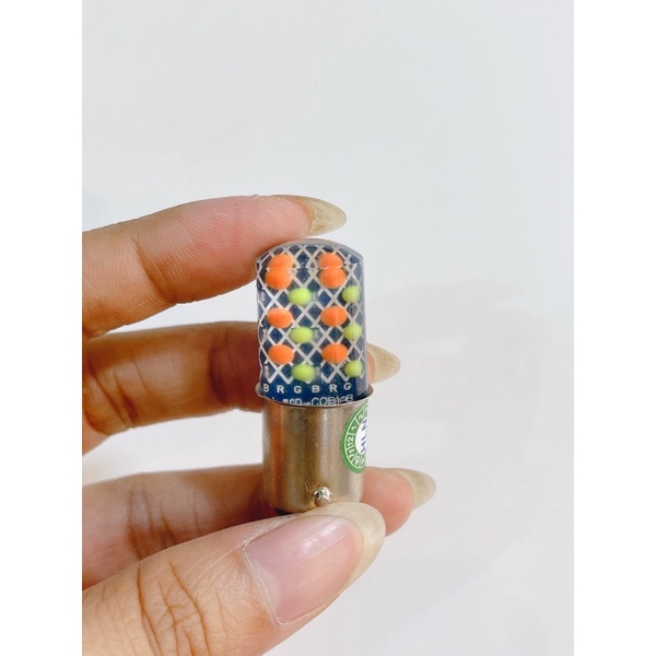 Bóng led sau chớp 7 màu, bóng lái sau đổi màu lắp thông dụng xe Dream, Wave, Winner…