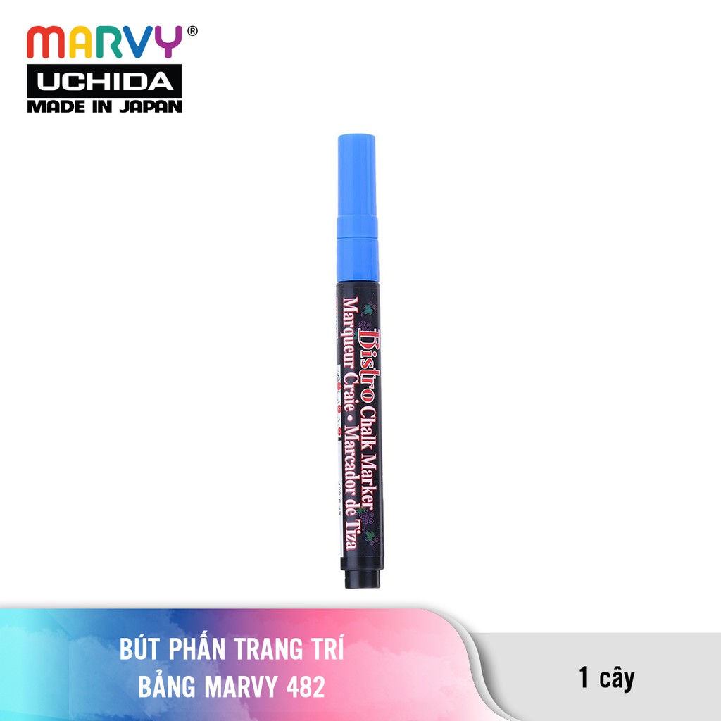 Bút Phấn Trang Trí Bảng Marvy Uchida 482 đầu nhỏ