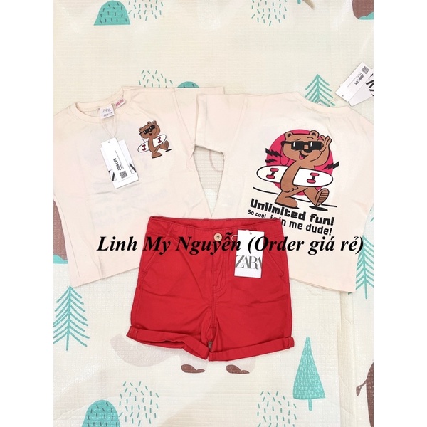 Quần short ZARA bé trai săn sale