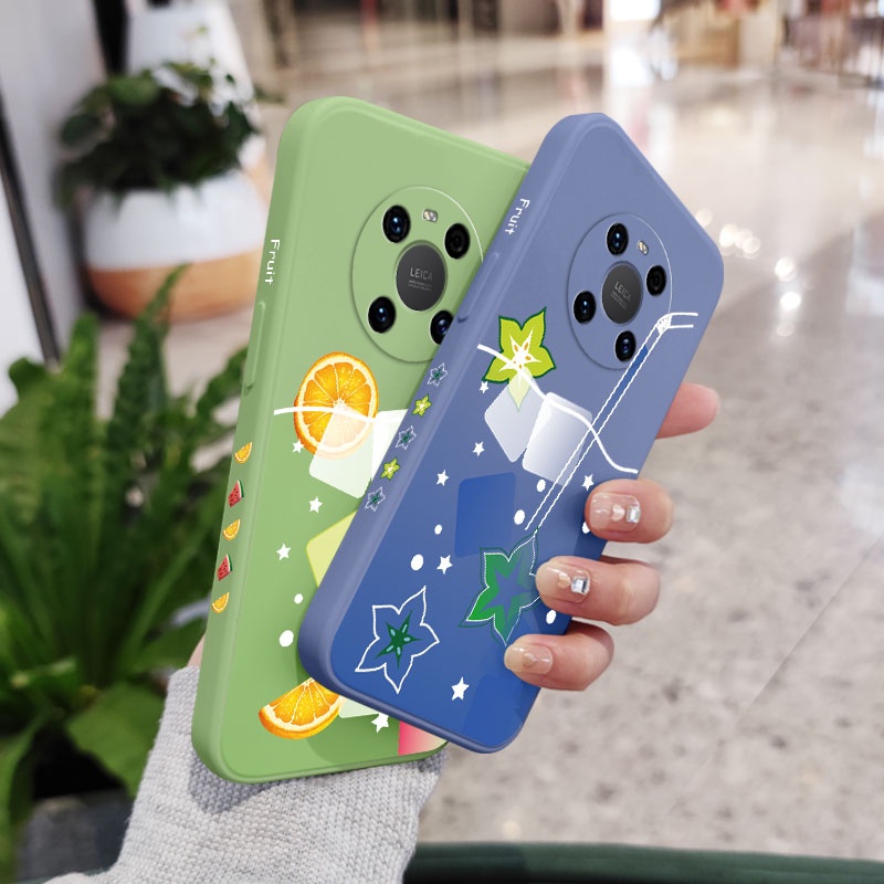 Ốp Điện Thoại Hình Trà Sữa Cho Huawei Mate 40 30 Pro Lite