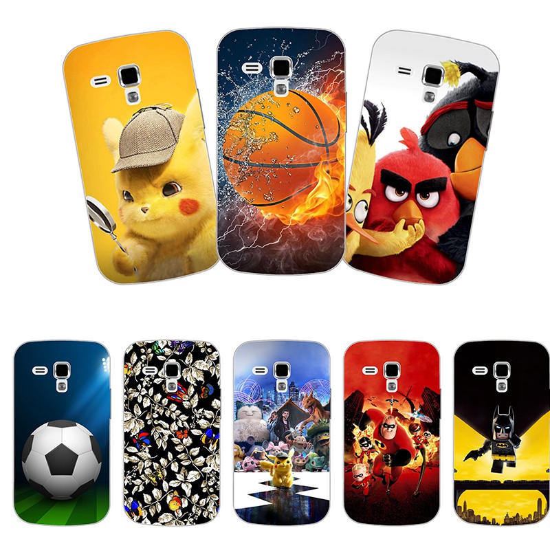 ốp điện thoại Silicone In Hình Thú Cưng Đáng Yêu Cho Samsung Galaxy S Duos Gt S7562 Gt-S7562 Trend Plus S7580 S7582