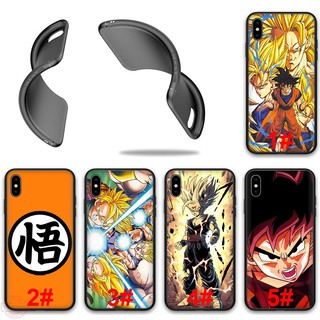 Ốp lưng điện thoại in hình dragon ball z son goku super phone xs max xr x 8 7 13 12 11 pro max - a111