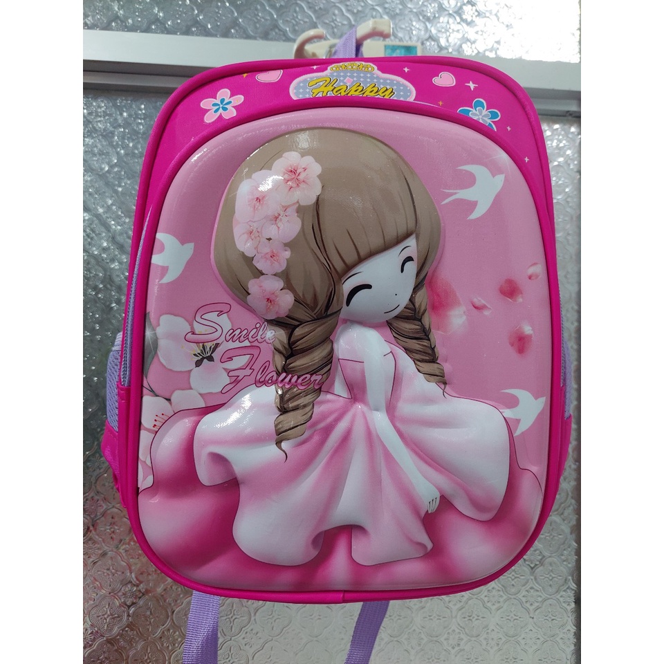 Balo mẫu giáo, mầm non cho bé gái hình công chúa dễ thương