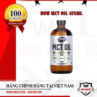 Now mct oil đốt mỡ an toàn từ thiên nhiên dành cho người chơi thể thao now mct oil