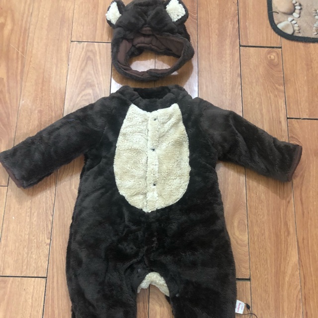 Ủ ấm body gấu cho bé