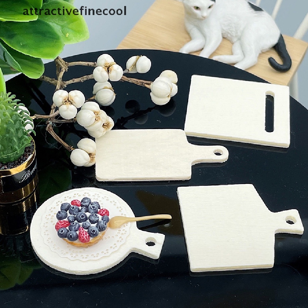1 Khay Đựng Món Tráng Miệng Trang Trí Nhà Búp Bê 1: 12