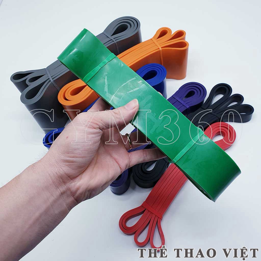 Dây Đa Năng Hỗ Trợ Tập Luyện PowerBand, dây đàn hồi tập gym super band - rẻ vô địch