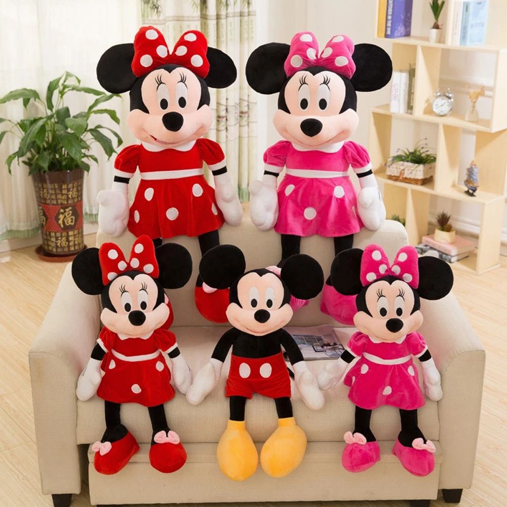 Thú nhồi bông hình chuột Mickey Minnie 40/ 50cm độc đáo