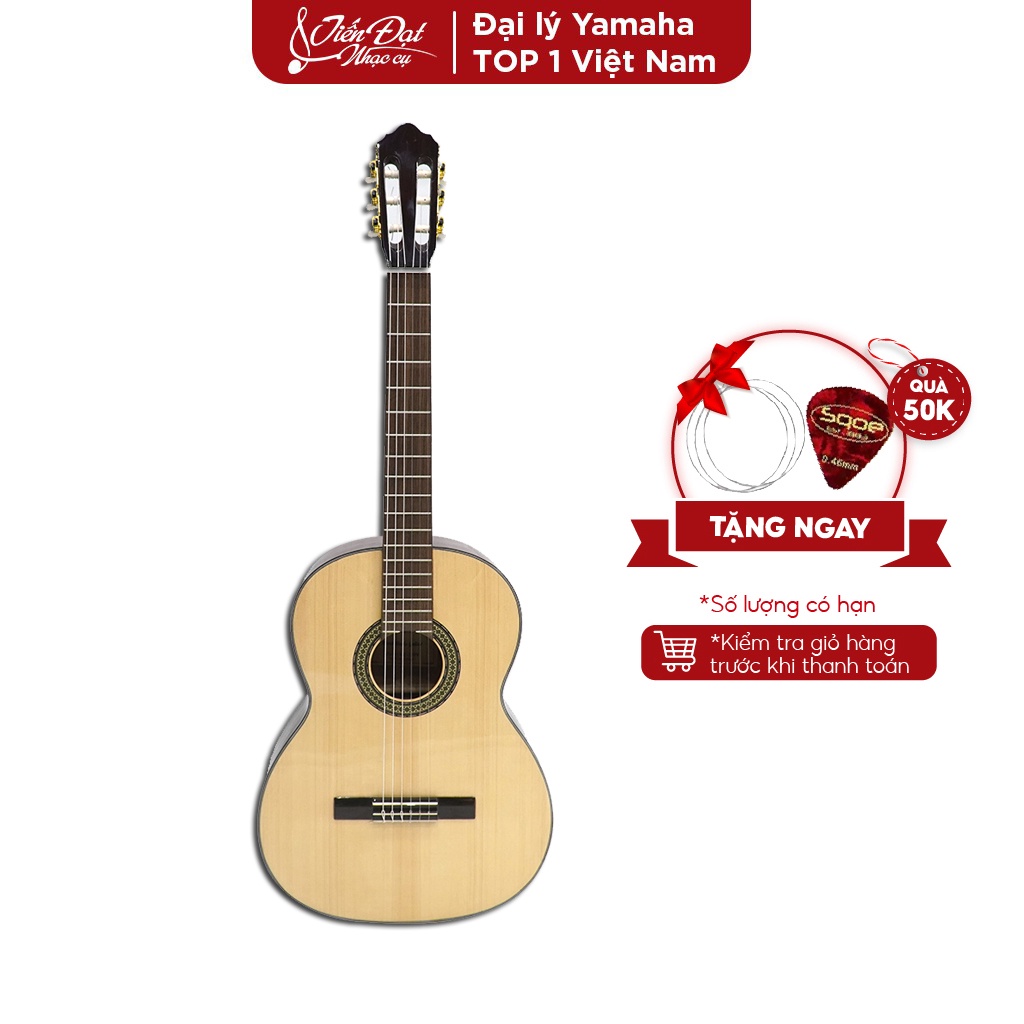 Đàn Guitar Classic Việt Nam GC-18HV Full Phụ Kiện Cho Người Mới Chơi - Bảo hành 12 tháng - Full phụ kiện