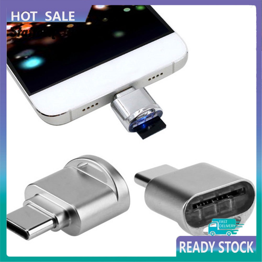 Đầu Đọc Thẻ Nhớ Usb 3.1 Type-C Micro Sd Sdhc Tf Tốc Độ Cao | BigBuy360 - bigbuy360.vn