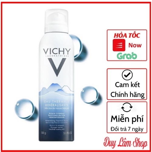 Xịt Khoáng Dưỡng Da Vichy Purete Thermale Therma Spa Water 50ml -150ml - Cam Kết Chính Hãng