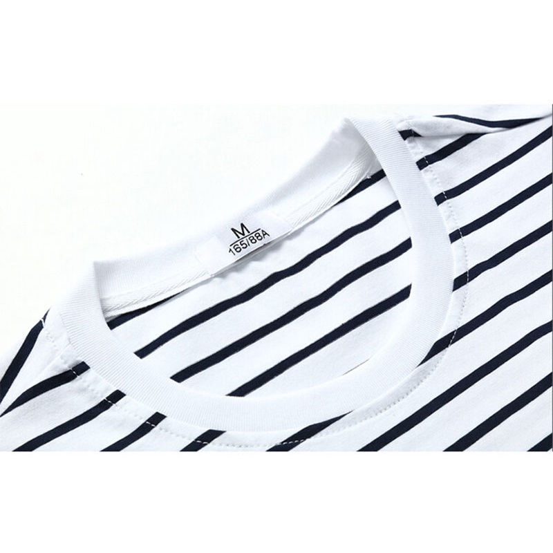 Áo Thun Tay Ngắn Cổ Tròn Chất Liệu Cotton Phong Cách Hàn Quốc Mới Cho Nam