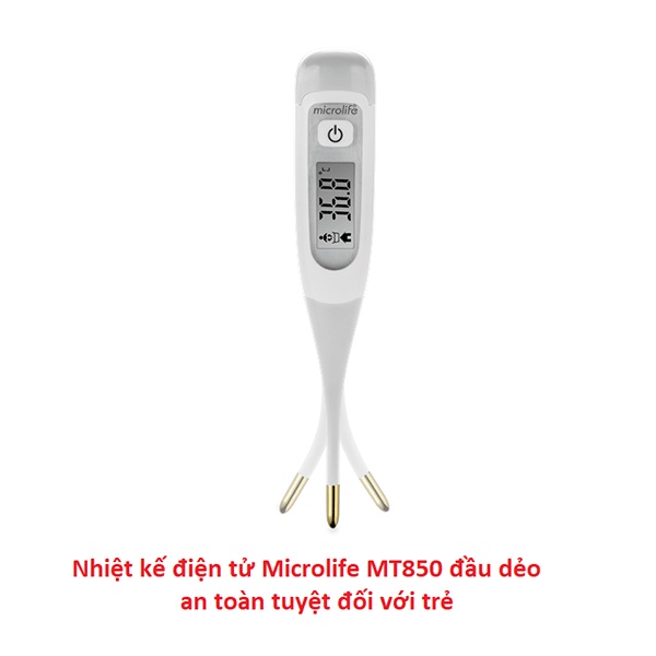 Nhiệt kế điện tử dạng bút MICROLIFE MT850 đầu dẻo đo môi trường, thân nhiệt, vật thể