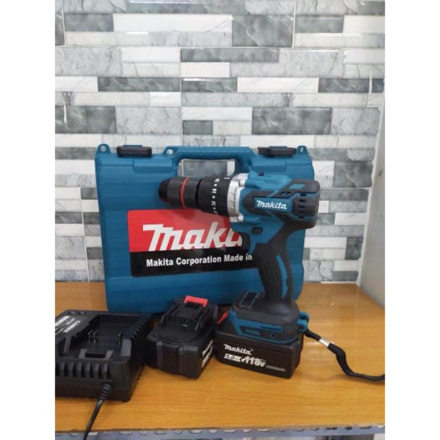 KHOAN PIN 118V MAKITA ĐẦU 13LY SÀI TỪ