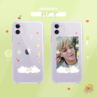 Ốp lưng silicon trong iPhone thiết kế NCT có thể kẹp thêm ảnh